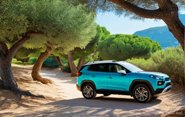 몬테네그로 렌터카 이용법 - **Prompt:** An organized car rental parking lot at Tivat Airport (TIV) in Montenegro. A female trave... 몬테네그로 렌터카 이용법 - **Prompt:** An organized car rental parking lot at Tivat Airport (TIV) in Montenegro. A female trave...